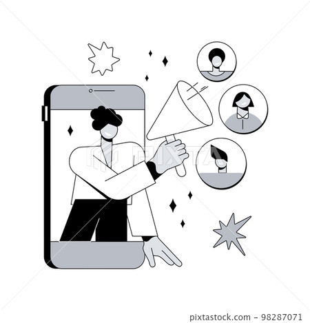 Referral program abstract concept vector illustration. Referral program abstract concept vector illustration. 98287071