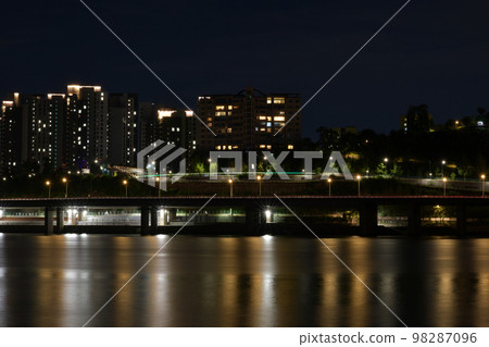 韓江邊夜景 韓江邊夜景 98287096