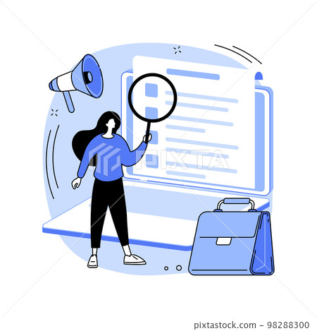 Business rule abstract concept vector illustration. 98288300