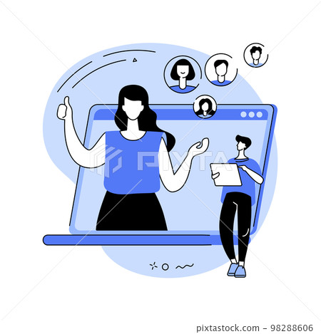 Customer persona abstract concept vector illustration. 98288606