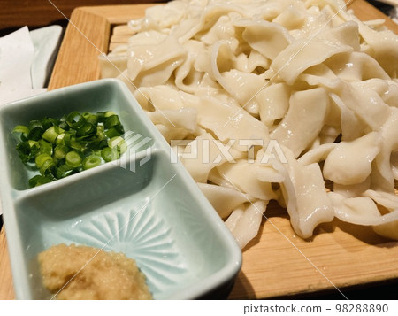 "<cold> zaru kishimen" for lunch 98288890