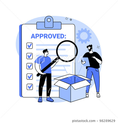 Product quality abstract concept vector illustration. Product quality abstract concept vector illustration. 98289629