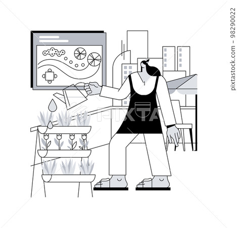 Landscape design abstract concept vector illustration. 98290022