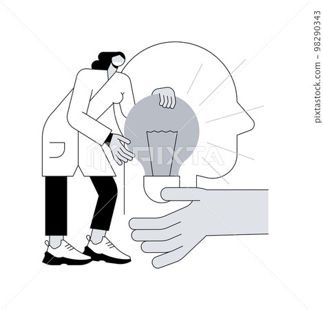 Psychological safety abstract concept vector illustration. Psychological safety abstract concept vector illustration. 98290343