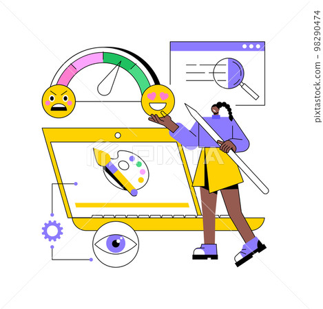 Emotional design abstract concept vector illustration. Emotional design abstract concept vector illustration. 98290474