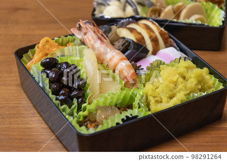 New Year dishes made at home for one person New Year dishes made at home for one person 98291264