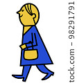 走路的女人 98291791