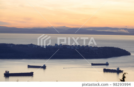 UBC viewed from Cypress Lookout in West Vancouver UBC viewed from Cypress Lookout in West Vancouver 98293994