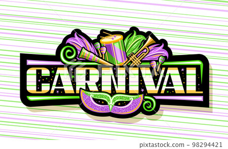 Vector banner for Carnival 98294421