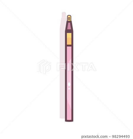 Isolated makeup brush colored fashion icon Vector Isolated makeup brush colored fashion icon Vector 98294493