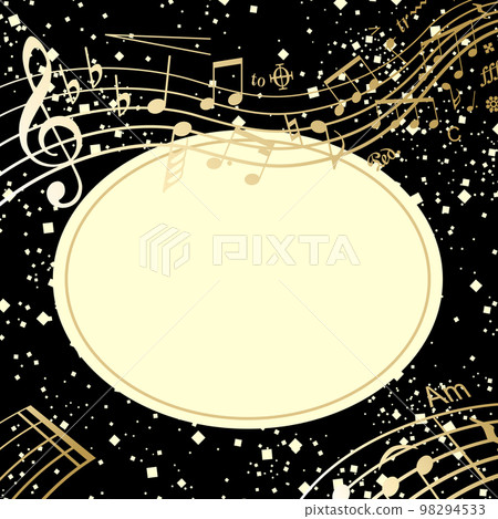 Music symbol background illustration Music symbol background illustration 98294533