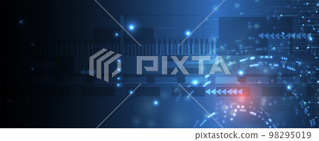 Technology data background, idea of global business solution Technology data background, idea of global business solution 98295019