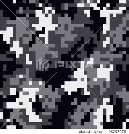 Camouflage military pixel Camouflage military pixel 98297076