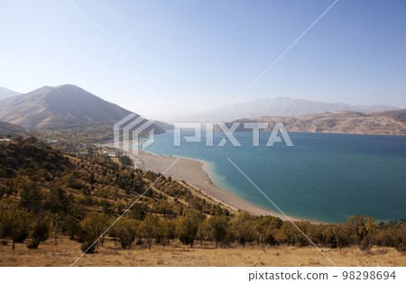 Charvak reservoir. Bostanlyk region. Tashkent region. Uzbekistan 98298694