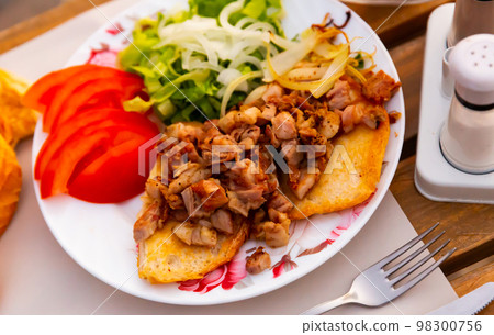 turkish street food kokorec 98300756