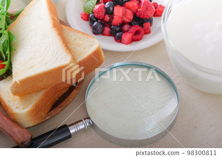 檢查食物成分的圖像 檢查食物成分的圖像 98300811