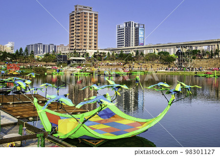 台灣元宵春節在桃園市舉行 98301127