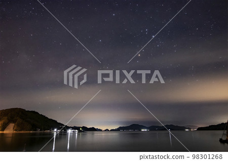 瀨戶內初夏的星空，流淌在雲間的銀河 98301268
