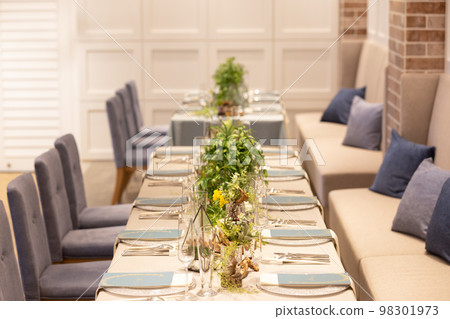 modern table coordination restaurant material picture 98301973