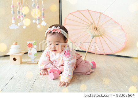 New Year's baby 8 months old New Year's baby 8 months old 98302604