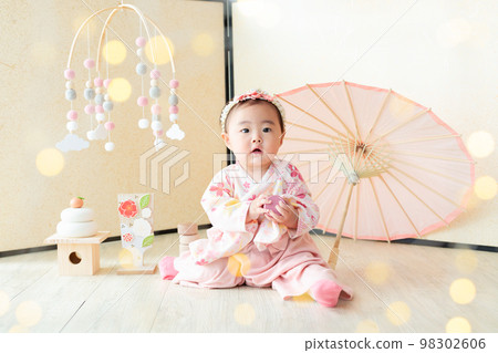 New Year's baby 8 months old 98302606