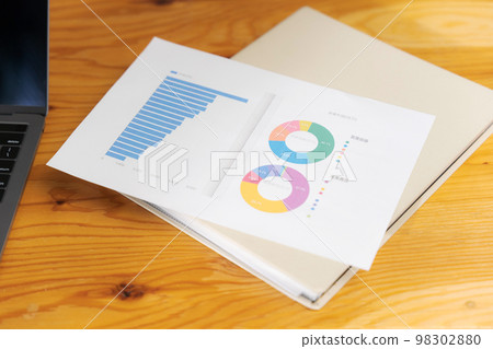 documents on the desk documents on the desk 98302880