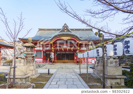 土佐稻荷神社元旦（大阪府大阪市西區北堀江） 98302922