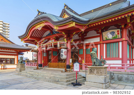 土佐稻荷神社元旦（大阪府大阪市西區北堀江） 98302932