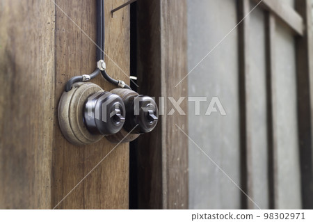 Wooden renovated Thai style architecture Wooden renovated Thai style architecture 98302971