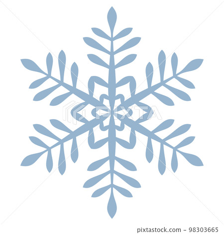 Crystal of snow	 98303665