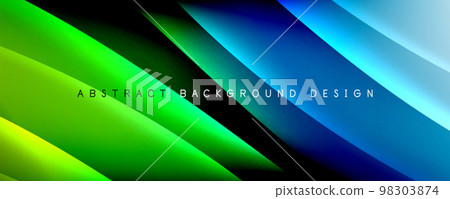 Dynamic trendy simple fluid color gradient abstract background with line effects. Vector Illustration For Wallpaper, Banner, Background, Card, Book Illustration, landing page Dynamic trendy simple fluid color gradient abstract background with line effects. Vector Illustration For Wallpaper, Banner, Background, Card, Book Illustration, landing page 98303874