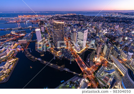 《神奈川》橫濱灣夜景 98304050