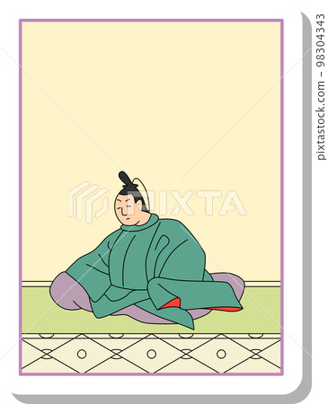 貼紙風格單品100首詩 Chūnagon Chōtada 98304343
