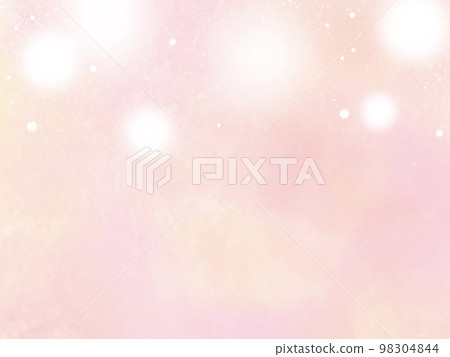 Fantastic frame background illustration with softly shining lights on a pink background 98304844