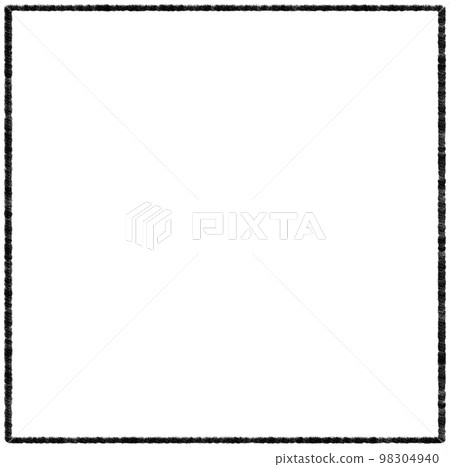 用鉛筆劃的正方形 正方形 正方形 98304940