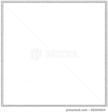 用鉛筆劃的正方形 正方形 正方形 98304944