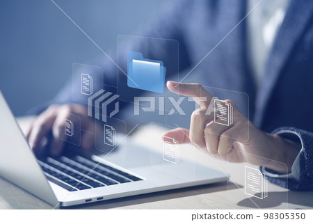 Document Management System DMS and Software for archiving searching and managing files online document database. Consultant information technology setup DMS working on computer 98305350