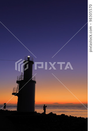 Toda lighthouse evening view 98305570