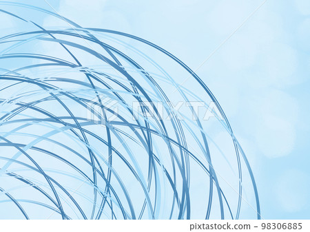 Cool water ring background simple line 98306885