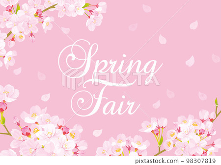 spring fair image illustration 98307819