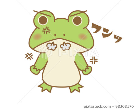 憤怒的青蛙擬聲詞 憤怒的青蛙擬聲詞 98308170