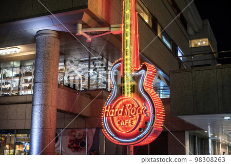 橫濱硬石餐廳招牌 橫濱硬石餐廳招牌 98308263