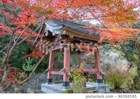 龍園寺鐘樓和秋葉 龍園寺鐘樓和秋葉 98308595