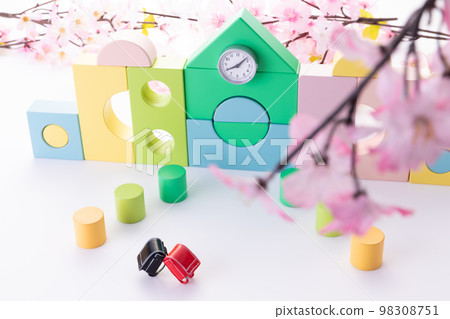 Elementary school entrance graduation image Elementary school entrance graduation image 98308751