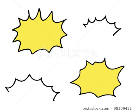 Conversation effect material balloon set 98309451