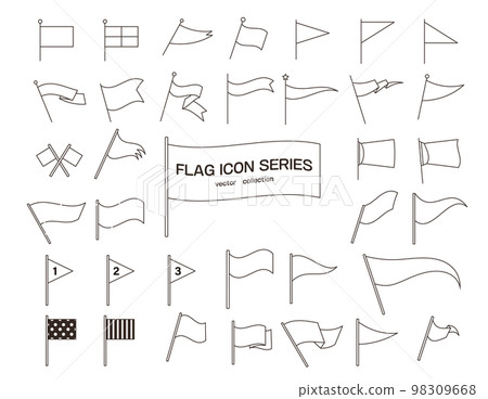 標誌圖標集 標誌圖標集 98309668