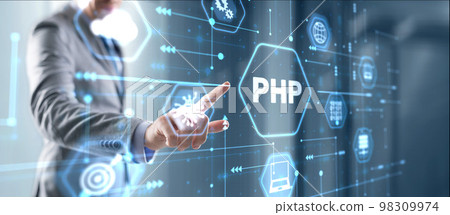 Hypertext Preprocessor PHP Programming. Interpreted programming language Hypertext Preprocessor PHP Programming. Interpreted programming language 98309974
