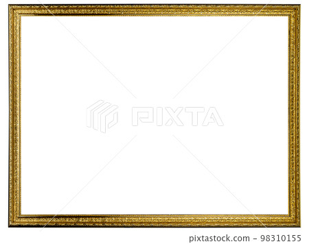Antique Classic Old Vintage Wooden Rectangle mockup canvas frame isolated on white background. Blank and diverse subject moulding baguette. Design element. use for paint, mirror or photo Antique Classic Old Vintage Wooden Rectangle mockup canvas frame isolated on white background. Blank and diverse subject moulding baguette. Design element. use for paint, mirror or photo 98310155