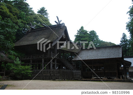鴨棲神社的主要神社（島根縣松江市八町） 98310996