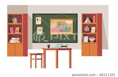 Interior design of schcool or university class Interior design of schcool or university class 98311105